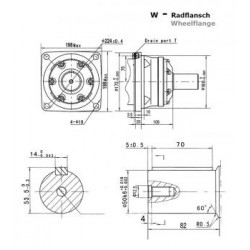 MOTEUR ORBITAL TYPE V - CPMV-W 800 C