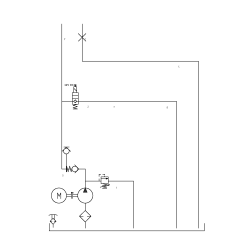MINI-CENTRALE DE LEVAGE DE BENNE - 12VDC - 2,1KW - DÉBIT 5 L/MIN - PRESSION 210 BAR - RESERVOIR 8L - PIED + CAPOT + TEL 2B