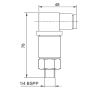 copy of copy of copy of copy of PRESSOSTAT 1/4'' MALE RÉGLABLE DE 5 A 50 BAR - F401050