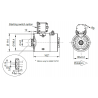 MOTEUR 2200W 48VDC Ø114 + PROTECTION THERMIQUE - M46C4ST22