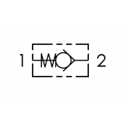 VUR114SP0.5 : Clapet anti-retour en ligne 1''1/4