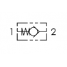 VUR114SP0.5 : Clapet anti-retour en ligne 1''1/4