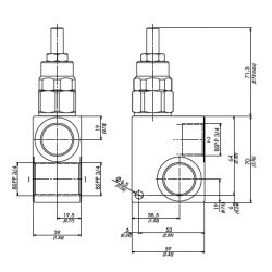 Limiteur de pression 3/4'' - VMDR120340C2