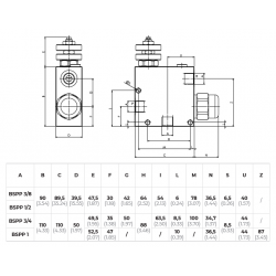 VPT340V : Régulateur de débit compensé excédent réservoir - 3/4''