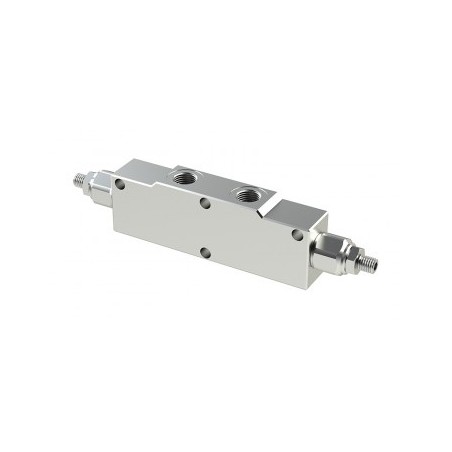 VBCD3802S : Valve d'équilibrage 3/8'' D.E pour distrib. centre ouvert