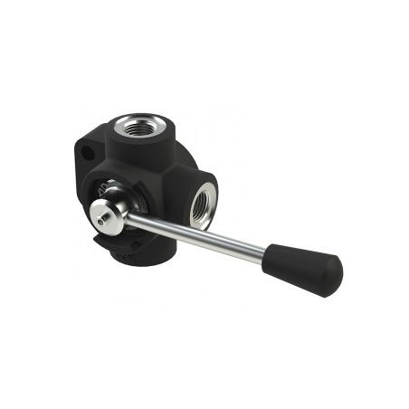 VANNE A BOISSEAU 3 VOIES 1'' FONTE - DDF3100A