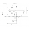 Électrovanne CETOP 3 - 4/3 P fermé AB vers T au neutre 220Vac - DSG-3C4-N-01-A220/50