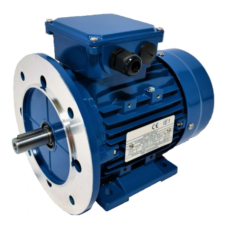 MOTEUR ELECTRIQUE CORPS ALUMINIUM 4KW TRIPHASÉ 400/690V - 4 POLES 1500 TR/M - B35 - IE3