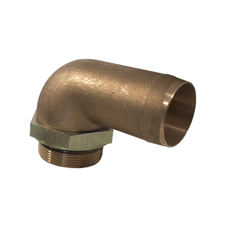 RACCORD D'ADMISSION COUDÉ A 90° FILETAGE 1''1/4 POUR TUYAU DE 1''1/2 - A90114112