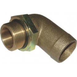 RACCORD D'ADMISSION COUDÉ A 90° FILETAGE 1'' POUR TUYAU DE 2'' - A90100200