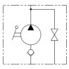 Pompe à main simple effet 12cc - PMS-12-LRV