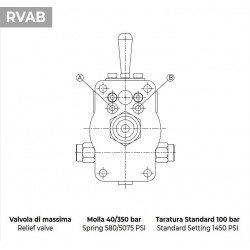 Pompe à main double effet 25cc - PMT-25-RVAB