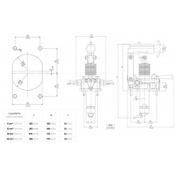 Pompe à main double effet 25cc - PMT-25-RVAB