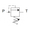 LIMITEUR DE PRESSION A INSERER M20X1,5 - 50-350 BAR - AVEC VIS - VMDC35P1