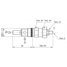 LIMITEUR DE PRESSION A INSERER M20X1,5 - 50-220 BAR - AVEC VIS - VMDC35O1