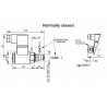 Électrovanne 2/2 N.F au neutre - MSV30E0000