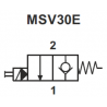 Solenoid valve 2/2 N.C in neutral - MSV30E0000