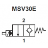 Électrovanne 2/2 N.F au neutre - MSV30E0000
