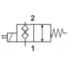 Solenoid valve 2/2 N.O in neutral - MDV31E0000