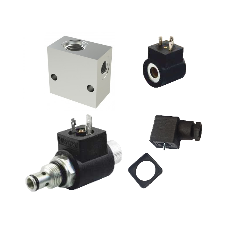 Solenoid valve in line 2/2 N.C - 1/4'' - 230Vac - Steel