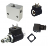 Solenoid valve in line 2/2 N.C - 1/4'' - 230Vac - Steel