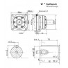 MOTEUR ORBITAL TYPE V - CPMV-W 500 C