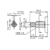 KIT ARBRE 10 (CONIQUE 1:8) POUR POMPE 2SP 4CC - 5GKI200000