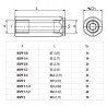 CLAPET ANTI-RETOUR 1/8'' A CONE - VUR180SP0.5