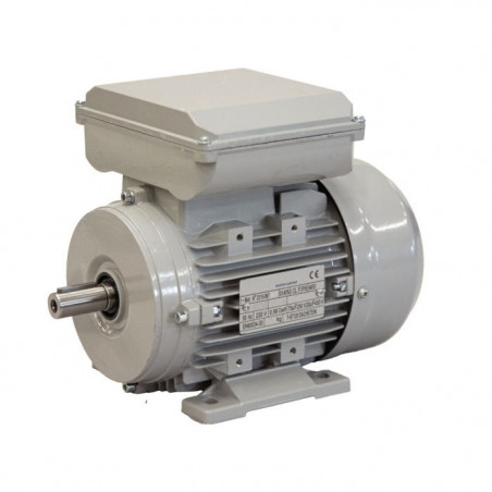 ALUMINIUM ELECTRIC MOTOR 1,5KW 230V - 1500 RPM - SIZE 90 - B14 - COND. PERM+START - PERF S3