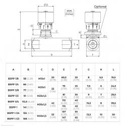 copy of Unidirectional flow regulator 1' – STUF100