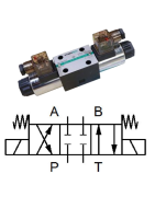 CETOP 3 - 4/3 - ABPT fermés au neutre